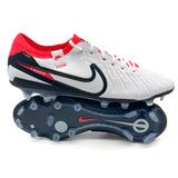 Nike Tiempo Legend X FG 'Ready - White/Black/Bright Crimson'
