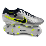 Nike Tiempo Legend X SG-PRO Elite "Mad Voltage - Metallic Silver/Black/Volt"