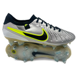 Nike Tiempo Legend X SG 'Anti-Clog Mad Voltage - Metallic Silver/Black/Volt'