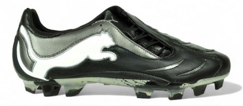 Puma Powercat 1.10 FG "Black/Silver"