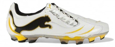 Puma Powercat 1.10 FG "White/Yellow"