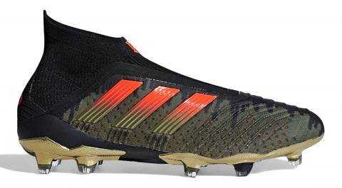 Adidas Predator 18+ FG Limited Edition - Elite Pogba Capsule Collection Season 4 - Black/Solar Red – Boots Plug, photo 1