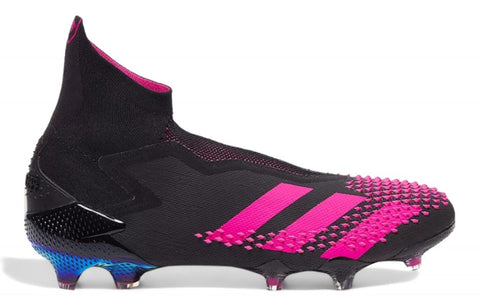 Adidas Predator 20+ Mutator FG - Elite Dark Motion - Core Black/Shock Pink – Boots Plug, photo 1