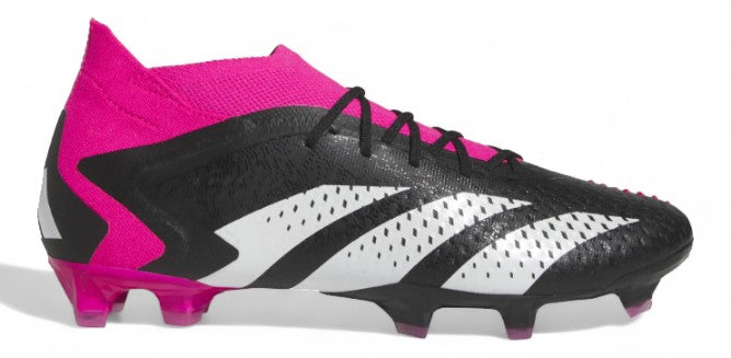Adidas Predator Accuracy.1 FG - Elite Own Your Football - Core Black/White/Shock Pink – Boots Plug, photo 1