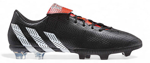 Adidas Predator Instinct FG - Elite Tongue - Core Black/White/Solar Red – Boots Plug, photo 1