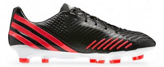 Adidas Predator LZ FG - Elite Black/Red/White – Boots Plug, photo 1