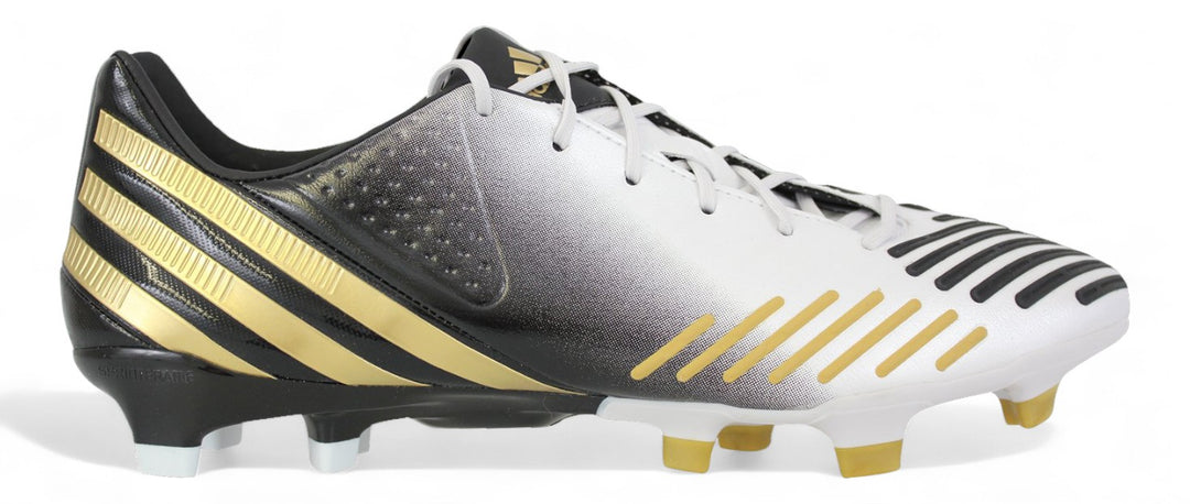 Adidas Predator LZ FG - Elite White/Black/Gold – Boots Plug, photo 1