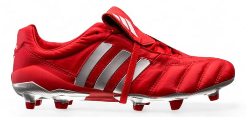 Adidas Predator Mania FG Remake - Elite Red/Metallic Silver – Boots Plug, photo 1