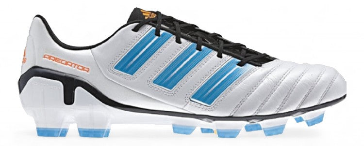 Adidas Predator adiPower FG - Elite White/Blue/Warning – Boots Plug, photo 1