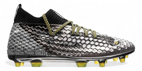Puma Future 18.1 Netfit FG/AG 'GRIZI - Black/Silver LIMITED EDITION'