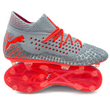 Puma Future 4.1 Netfit FG 'Anthem - Grey/Energy Red'