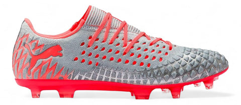 Puma Future 4.1 Netfit Low FG/AG 'Anthem - Grey/Energy Red'