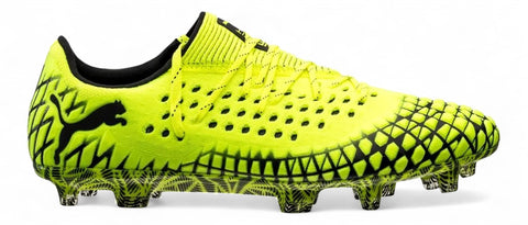 Puma Future 4.1 Netfit Low FG/AG 'Rush - Yellow Alert/PUMA Black'