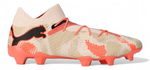 Puma Future 7 Ultimate FG/AG Limited Edition - Elite Ederson - Alpine Snow/PUMA Black/Toasted Almond/Neon Sun – Boots Plug, photo 1