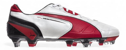 Puma King 2013 FG  "White/Red/Black"