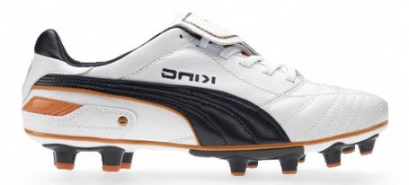 Puma King Finale FG 'White/Marine/Orange'