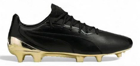 Puma King Platinum FG 'Premium - PUMA Black/Team Gold'