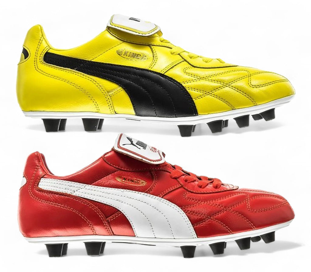 Puma King Top 98 Di FG ELITE 'Blazing Yellow/Grenadine