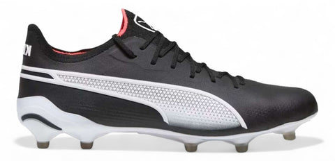 Puma King Ultimate FG 'Breakthrough - Black/White/Fire Orchid'