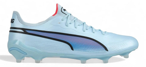 Puma King Ultimate FG 'Breakthrough - Silver Sky/PUMA Black/Fire Orchid Women'