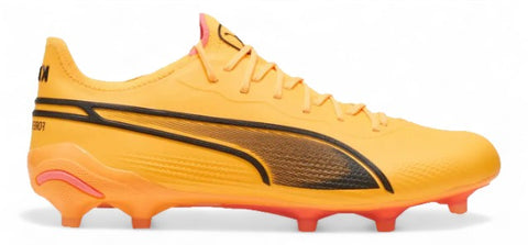 Puma King Ultimate FG 'Forever Faster - Sun Stream/PUMA Black/Sunset Glow Women'