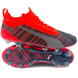 Puma One 5.1 FG 'Anthem - PUMA Black/Energy Red/Puma Silver'