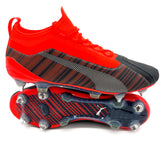 Puma One 5.1 SG 'Black/Energy Red/Puma Silver'
