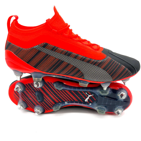 Puma One 5.1 SG 'Black/Energy Red/Puma Silver'
