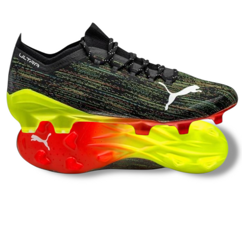 Puma Ultra 1.2 FG 'Game On - PUMA Black/PUMA White/Yellow Alert'
