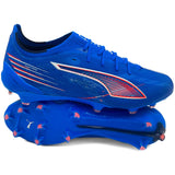 Puma Ultra Ultimate FG Elite "Untamed - Ultra Blue/PUMA White/Glowing Red"