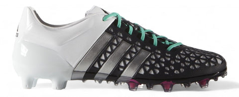 adidas Ace 15.1 FG/AG 'Core Black/Matte Silver/White'