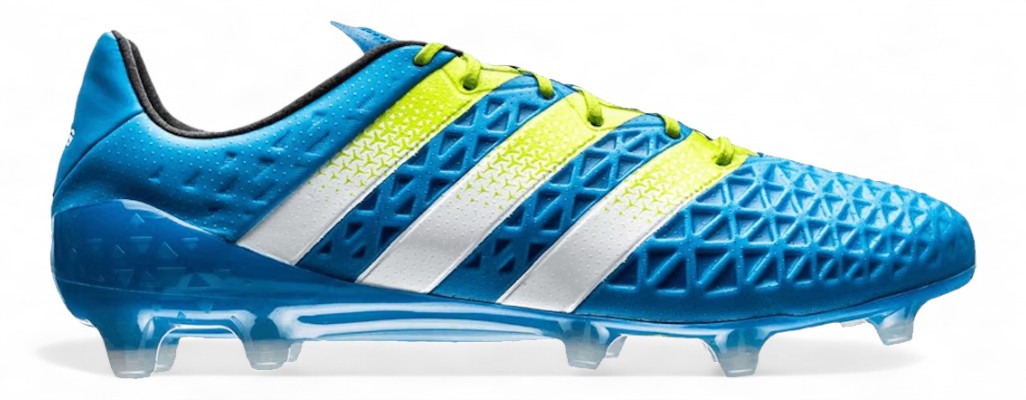Adidas Ace 16.1 FG/AG - Elite Shock Blue/Semi Solar Slime/White – Boots Plug, photo 1
