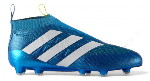 adidas Ace 16+ Purecontrol 'Shock Blue/Semi Solar Slime/White'