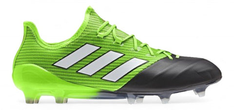adidas Ace 17.1 Leather FG 'Turbocharge - Solar Green/Feather White/Core Black'