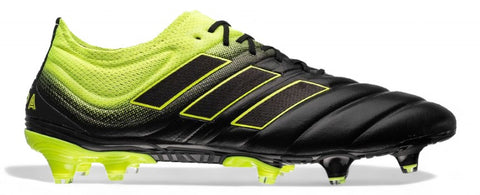 adidas Copa 19.1 FG 'Exhibit - Core Black/Solar Yellow'
