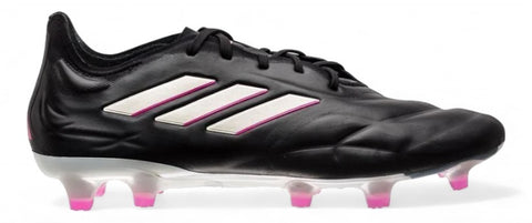 Adidas Copa Pure.1 FG - Elite Own Your Football - Core Black/Zero Metallic/Shock Pink – Boots Plug, photo 1