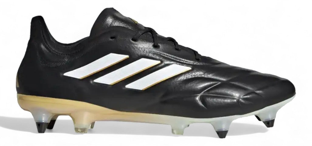 Adidas Copa Pure.1 SG Limited Edition - Elite Pure Football - Core Black/White/Gold Metallic – Boots Plug, photo 1