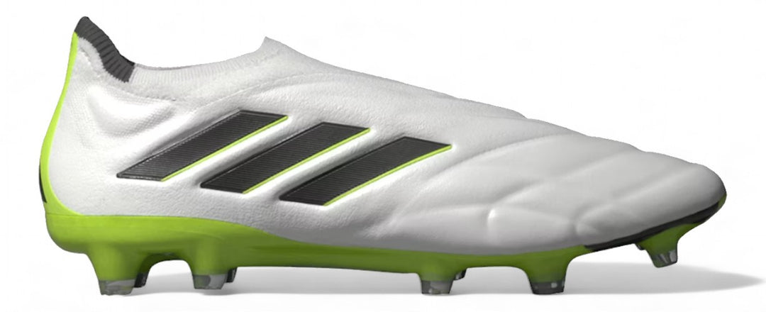 Adidas Copa Pure 2+ FG - Elite Crazyrush - White/Core Black/Lucid Lemon – Boots Plug, photo 1