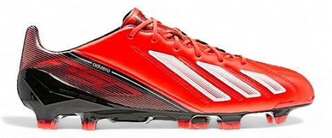 Adidas F50 adiZero III Leather FG - Elite Infrared/Black/Running White – Boots Plug, photo 1