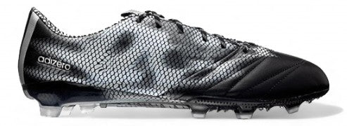 Adidas F50 adiZero V Leather FG - Elite Core Black/Silver Metallic – Boots Plug, photo 1