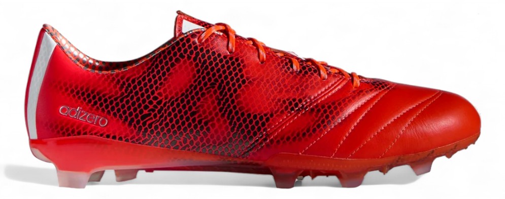 adidas F50 adiZero V Leather FG ELITE 'Solar Red/White/Core Black