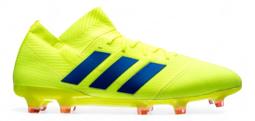 Adidas Nemeziz 18.1 FG - Elite Exhibit - Solar Yellow/Football Blue/Active Red – Boots Plug, photo 1