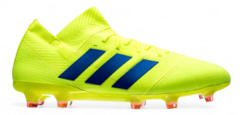Adidas Nemeziz 18.1 FG - Elite Exhibit - Solar Yellow/Football Blue/Active Red – Boots Plug, photo 1