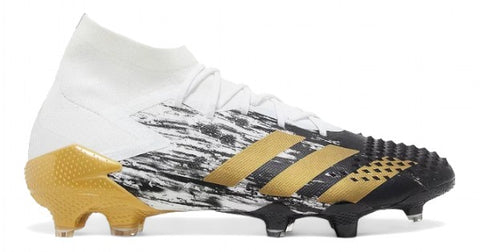 Adidas Predator 20.1 FG - Elite Inflight - White/Gold Metallic/Core Black – Boots Plug, photo 1