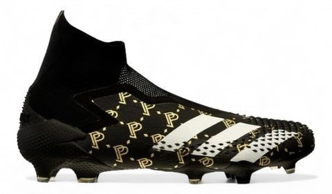 Adidas Predator 20+ Mutator FG Limited Edition - Elite Paul Pogba Season 7 - Core Black/White/Gold Metallic – Boots Plug, photo 1