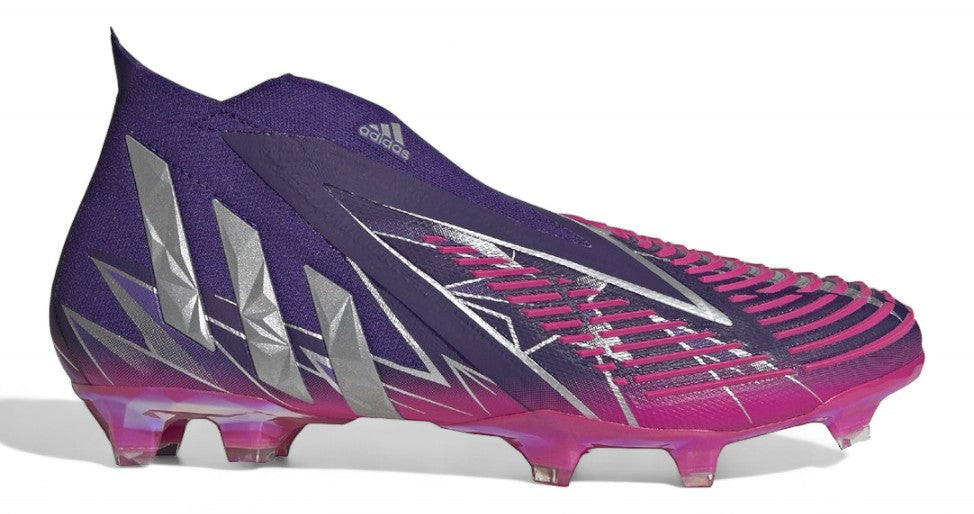 Adidas Predator Edge+ FG - Elite Champions Code - Team College Purple/Silver Metallic/Shock Pink – Boots Plug, photo 1