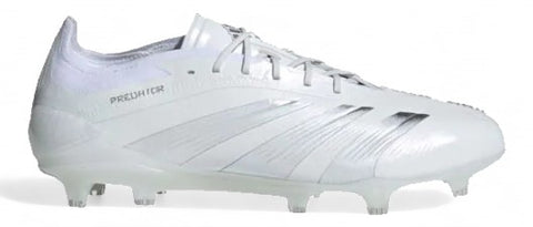 Adidas Predator Elite FG - Pearlized - White/Silver Metallic – Boots Plug, photo 1
