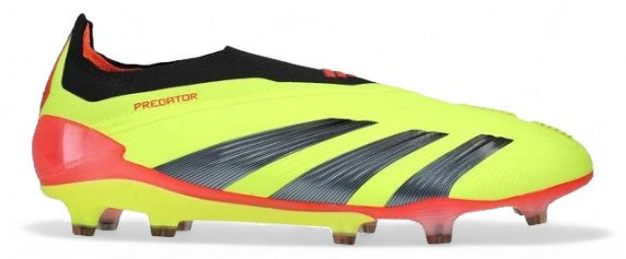 Adidas Predator Elite Laceless FG - Energy Citrus - Solar Yellow/Core Black/Solar Red – Boots Plug, photo 1