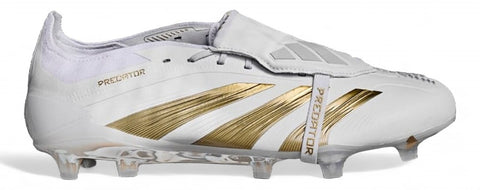 Adidas Predator Elite Tongue FG - Day Spark - White/Gold Metallic/White – Boots Plug, photo 1