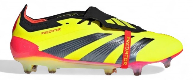 Adidas Predator Elite Tongue FG - Energy Citrus - Solar Yellow/Core Black/Solar Red – Boots Plug, photo 1